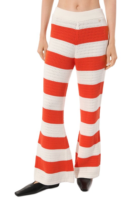 Хлопковые брюки Sonia Rykiel Разноцветный, фото 3