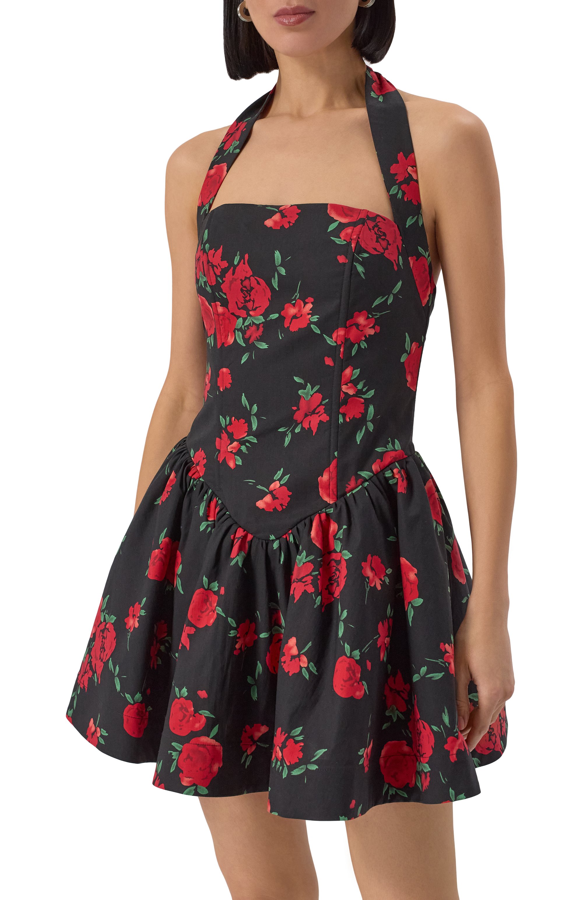 Платье из хлопка и вискозы ALINE, арт. AL154405, фото 3