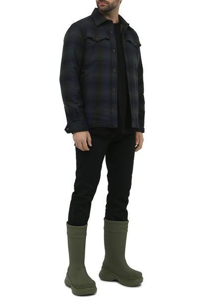 Резиновые сапоги balenciaga x crocs BALENCIAGA, арт. 677384/W1S8E, фото 2