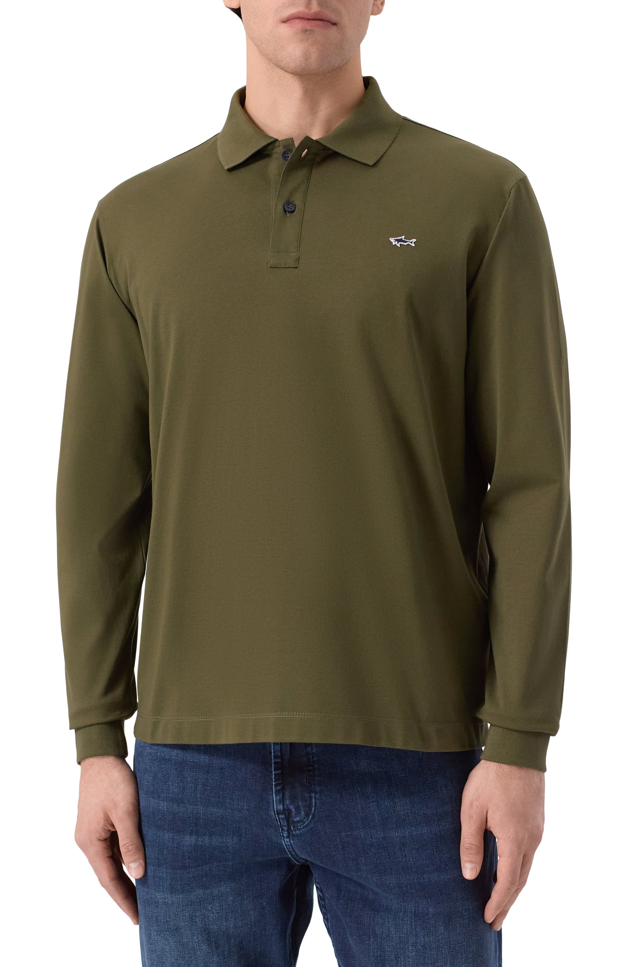 Хлопковое поло PAUL&SHARK, арт. 99311003, фото 3