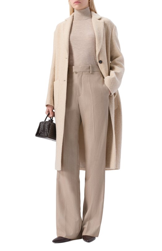 Кашемировая водолазка Max Mara MEANA Бежевый  MEANA Фото 2