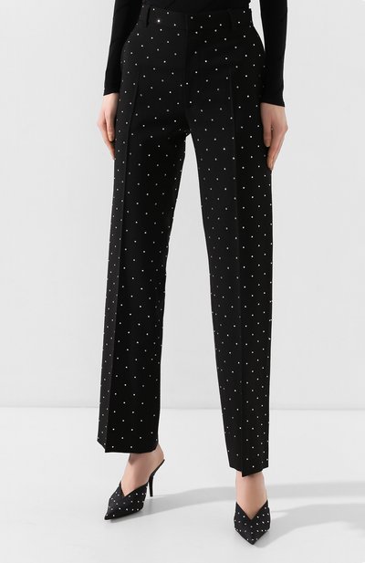Шерстяные брюки BALENCIAGA, арт. 602437/TGT90, фото 3