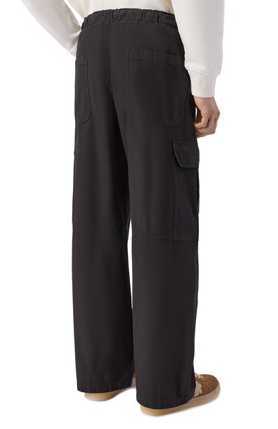 Хлопковые брюки-карго PALM ANGELS, арт. PMCF037S26FAB001, фото 4