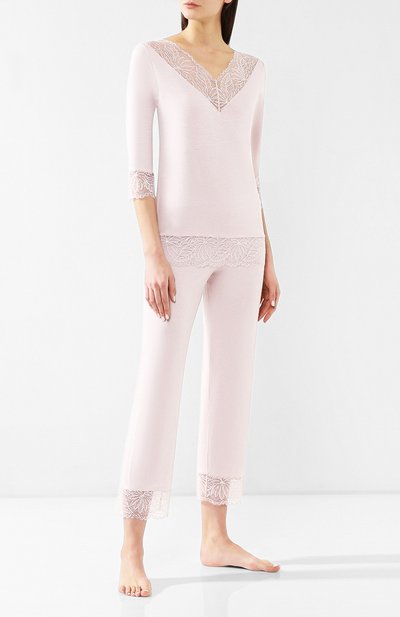 Женская пижама из смеси вискозы и шелка ZIMMERLI, арт. 762-4060