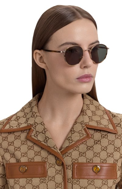 Солнцезащитные очки MOSCOT, арт. ZEV SUN BAMB00/G0LD G15, фото 3
