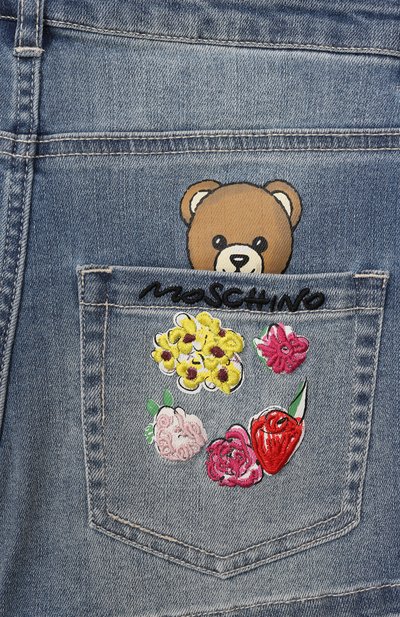 Джинсовые шорты MOSCHINO, арт. HDQ01X/LXE62, фото 3