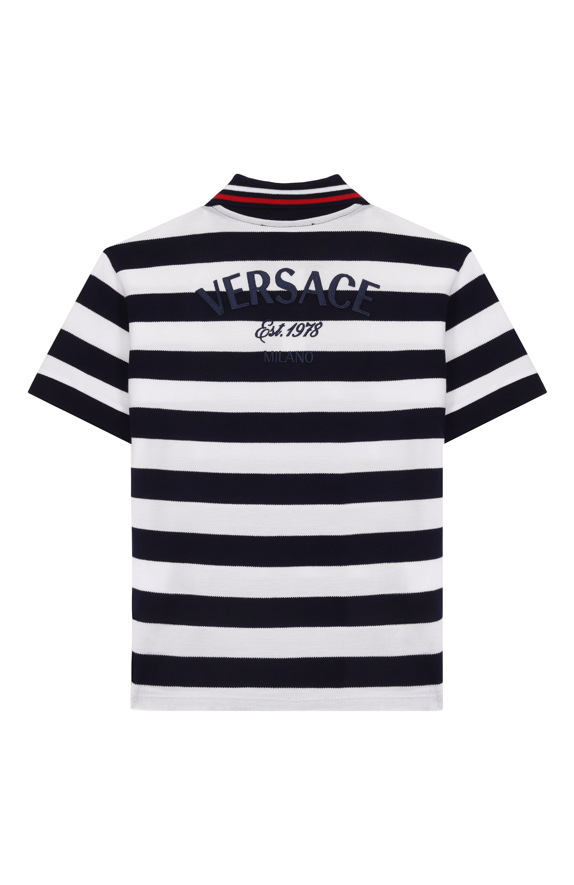 Хлопковое поло VERSACE, арт. 1000126/1A09735, фото 2