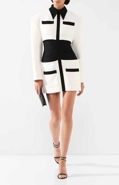 Платье из вискозы BALMAIN, арт. TF17733/V089, фото 2