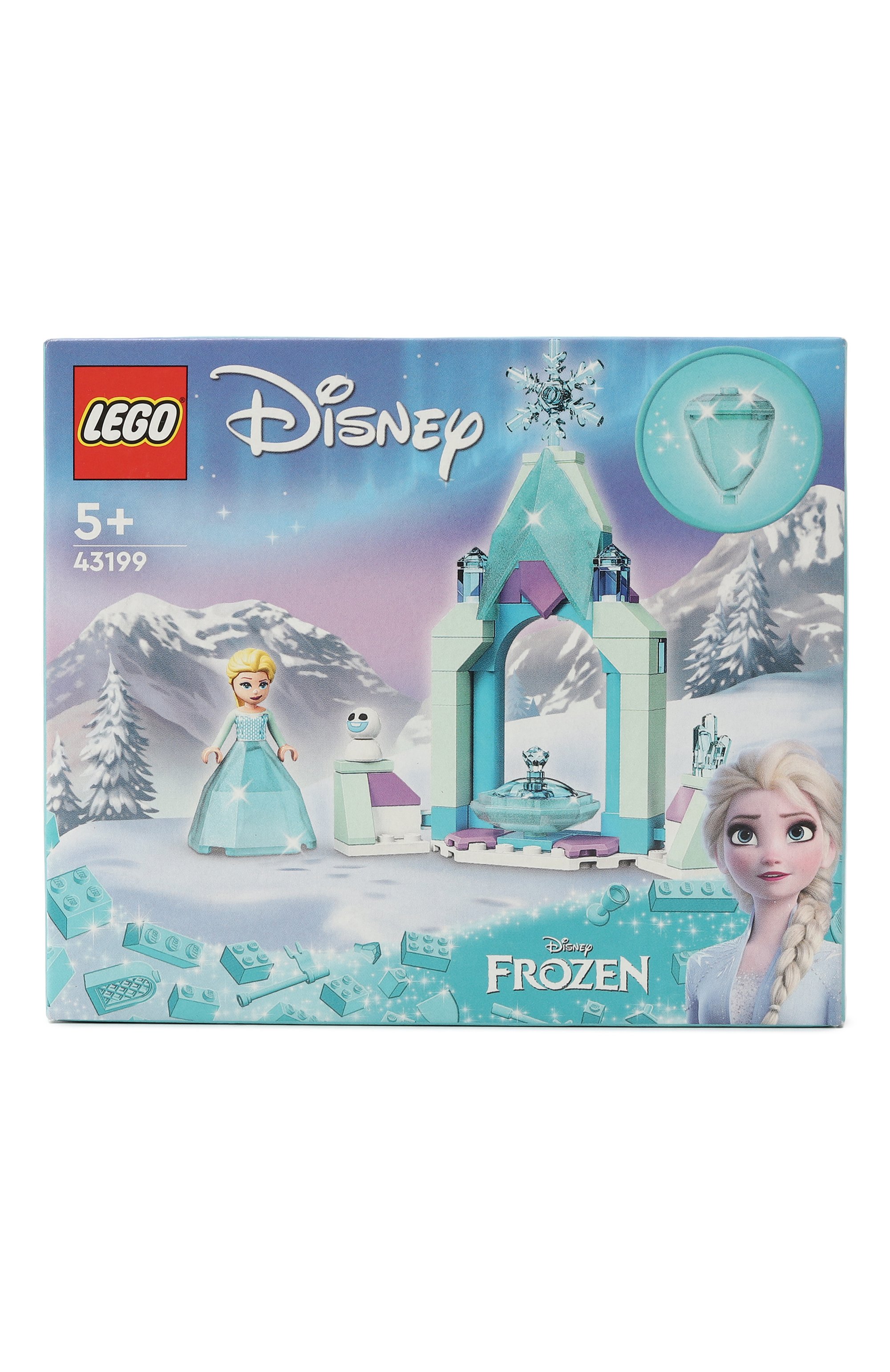 Игрушка конструктор elsa’s castle courtyard LEGO, арт. 43199, фото 1