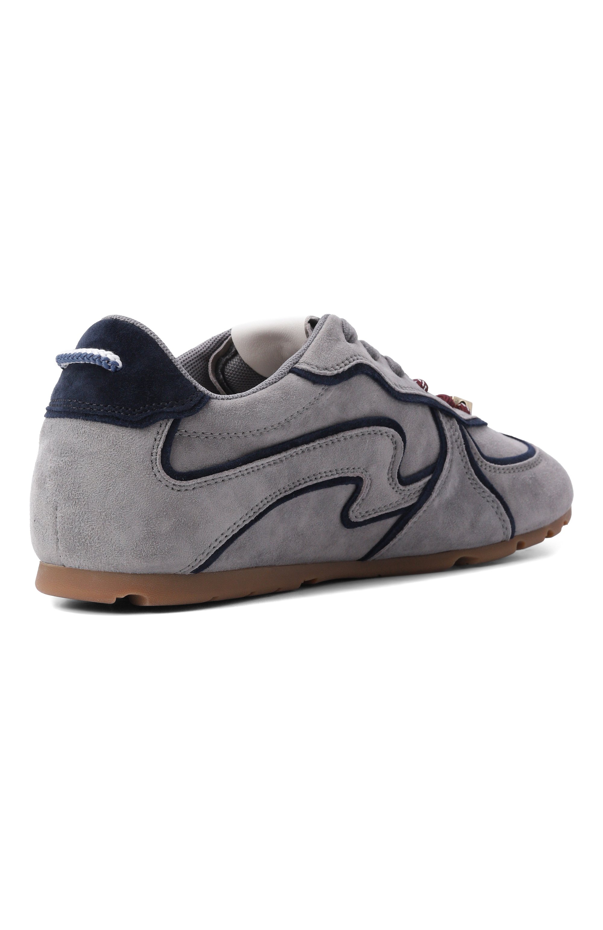 Замшевые кроссовки adored NAKED WOLFE темно-серого цвета по цене 29400 руб., арт. AD0RED/SUEDE, фото 5 Замшевые кроссовки adored NAKED WOLFE, арт. AD0RED/SUEDE, фото 5