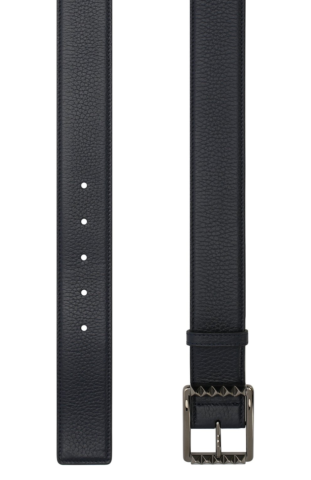 Кожаный ремень VALENTINO темно-синего цвета по цене 57300 руб., арт. SY2T0P59/VC5, фото 2 Кожаный ремень VALENTINO, арт. SY2T0P59/VC5, фото 2