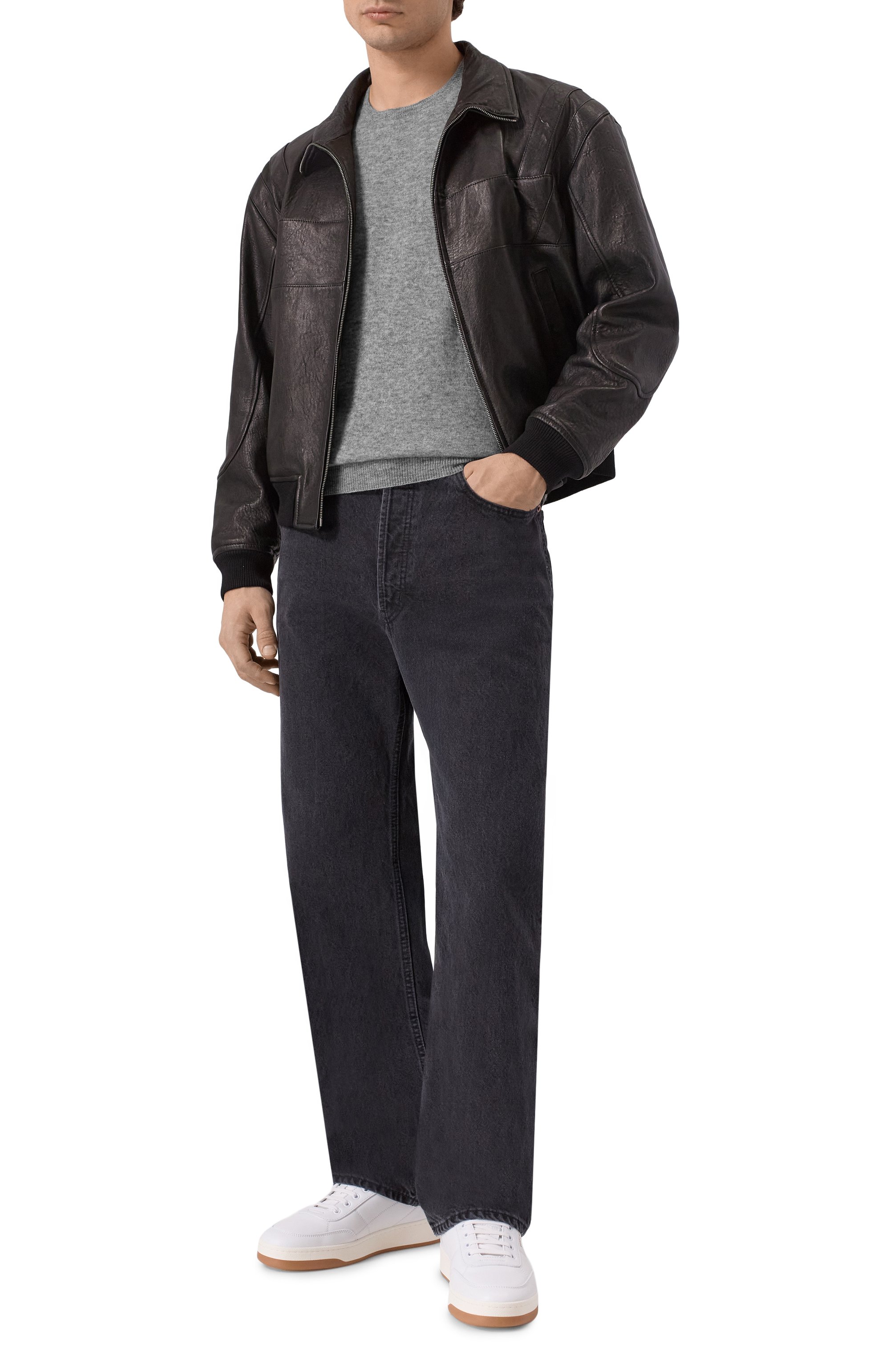 Джемпер из кашемира и шелка SAINT LAURENT, арт. 780075/Y76LZ, фото 2