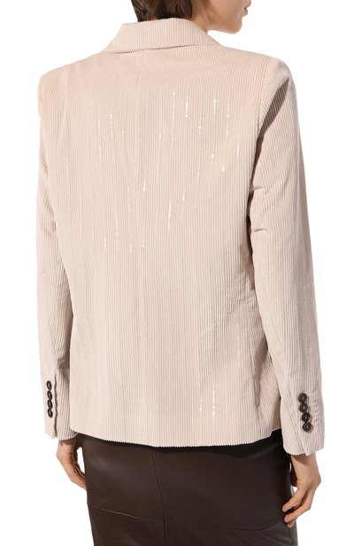 Вельветовый жакет BRUNELLO CUCINELLI, арт. MB023T2361A, фото 4