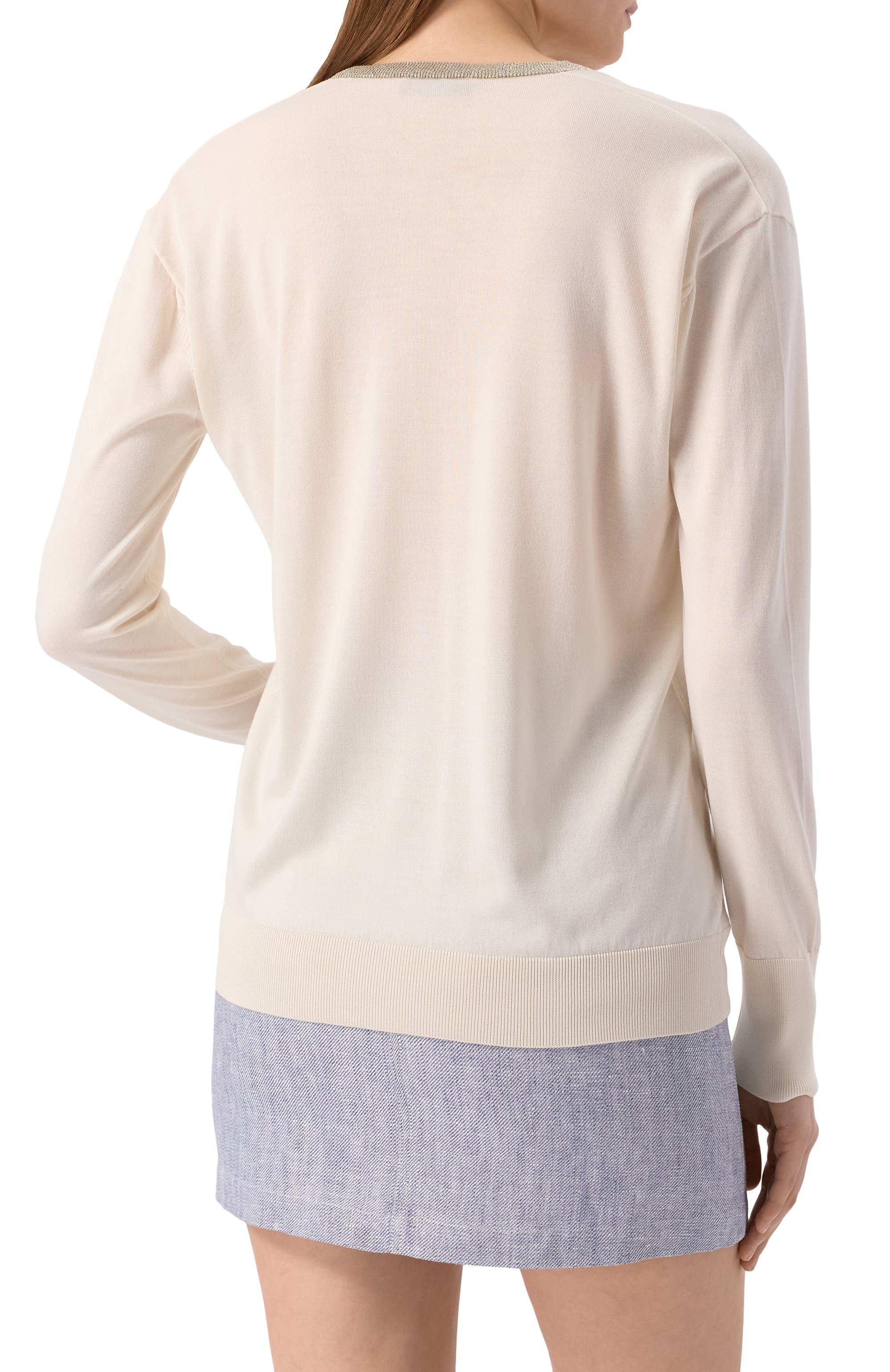 Шелковый пуловер COLOMBO, арт. MA04625/4-120AN, фото 4