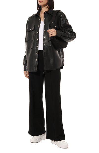 Кожаная рубашка MAINLESS, арт. LS22-01-02-BL, фото 2