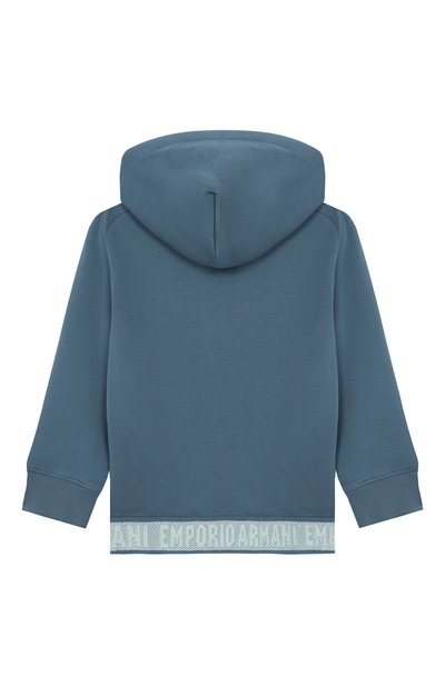 Костюм из толстовки и брюк EMPORIO ARMANI тёмно-голубого цвета по цене 39950 руб., арт. EB001317/AF10126, фото 3 Костюм из толстовки и брюк EMPORIO ARMANI, арт. EB001317/AF10126, фото 3