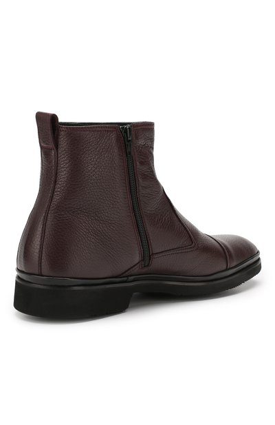 Кожаные сапоги ALDO BRUE бордового цвета по цене 59950 руб., арт. AB8520H-CM, фото 4 Кожаные сапоги ALDO BRUE, арт. AB8520H-CM, фото 4