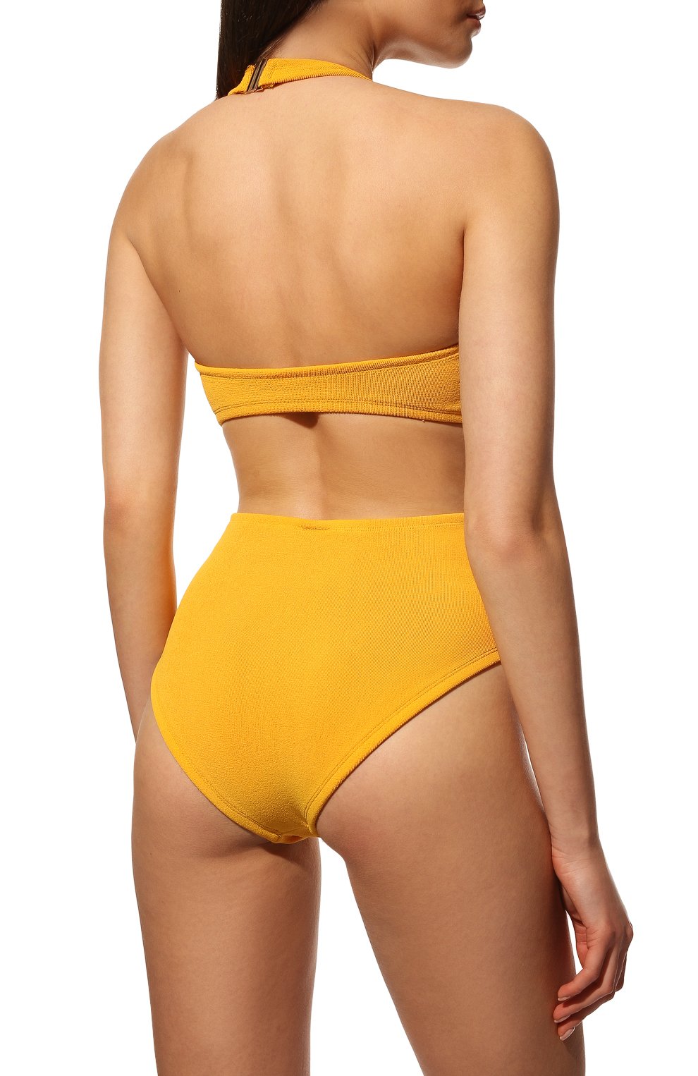 Слитный купальник HUNZA G желтого цвета по цене 22350 руб., арт. URSULA PRENE SWIM PRENE, фото 3 Слитный купальник HUNZA G, арт. URSULA PRENE SWIM PRENE, фото 3