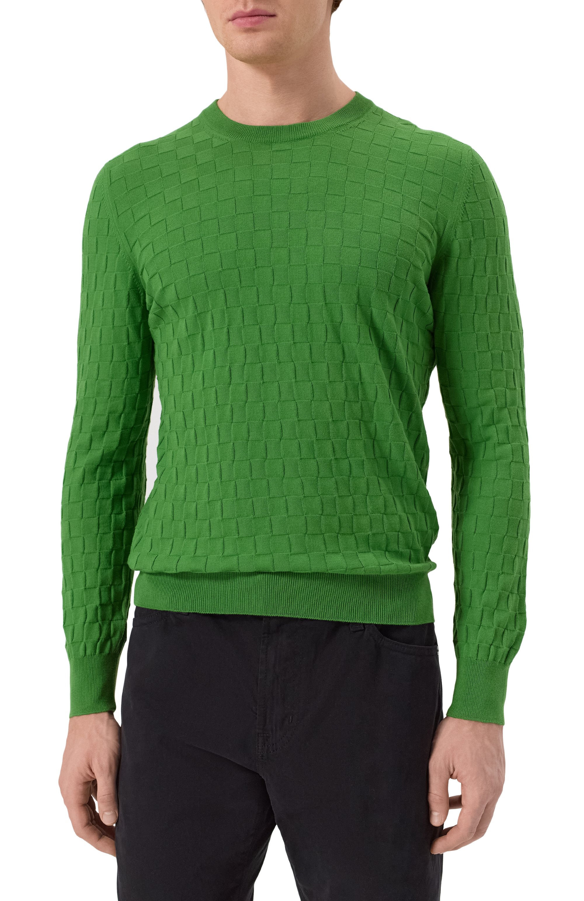 Хлопковый джемпер GRAN SASSO, арт. 57109/18040, фото 3