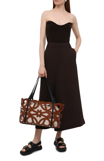 Кожаные сандалии TOD’S, арт. XXW11K0FH50G0C, фото 2