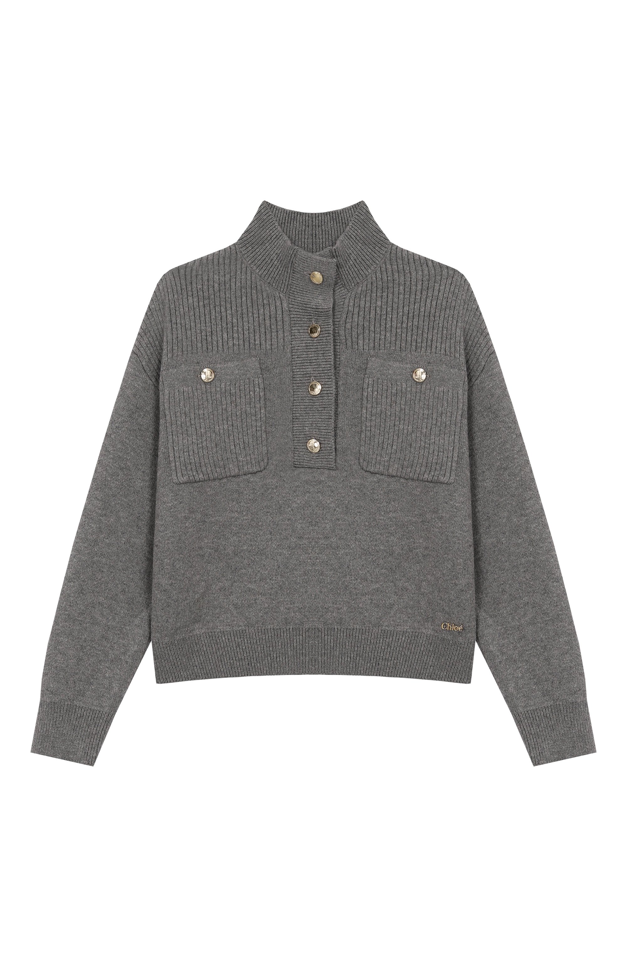 Свитер из хлопка и шерсти CHLOÉ, арт. C20636, фото 1