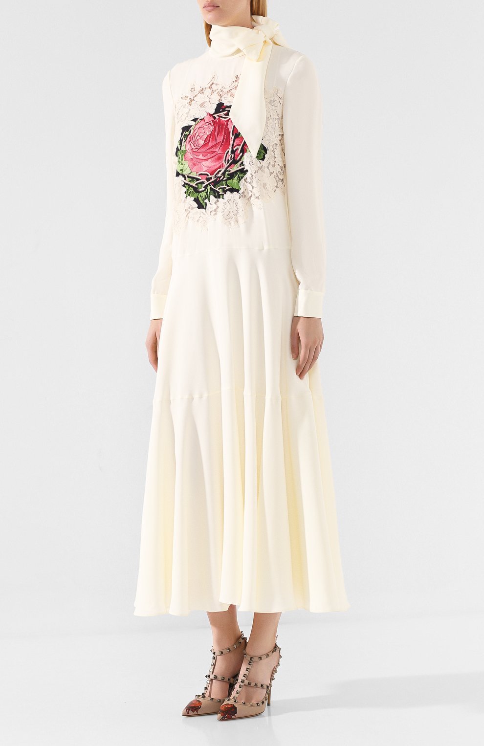 Платье из вискозы VALENTINO, арт. SB0VAPC24NK, фото 3
