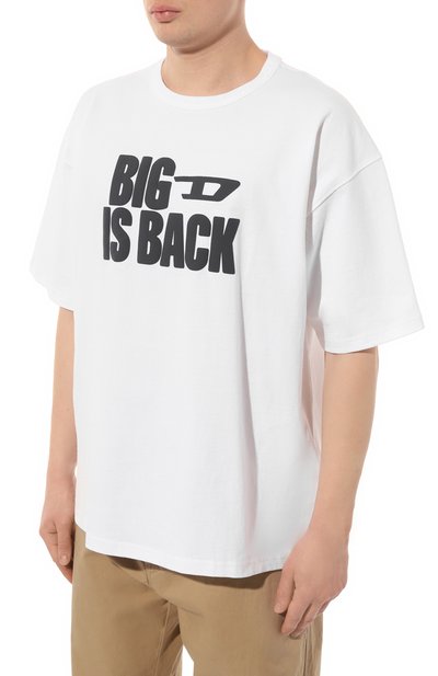 Хлопковая футболка DIESEL, арт. A12118/0NFAE, фото 3