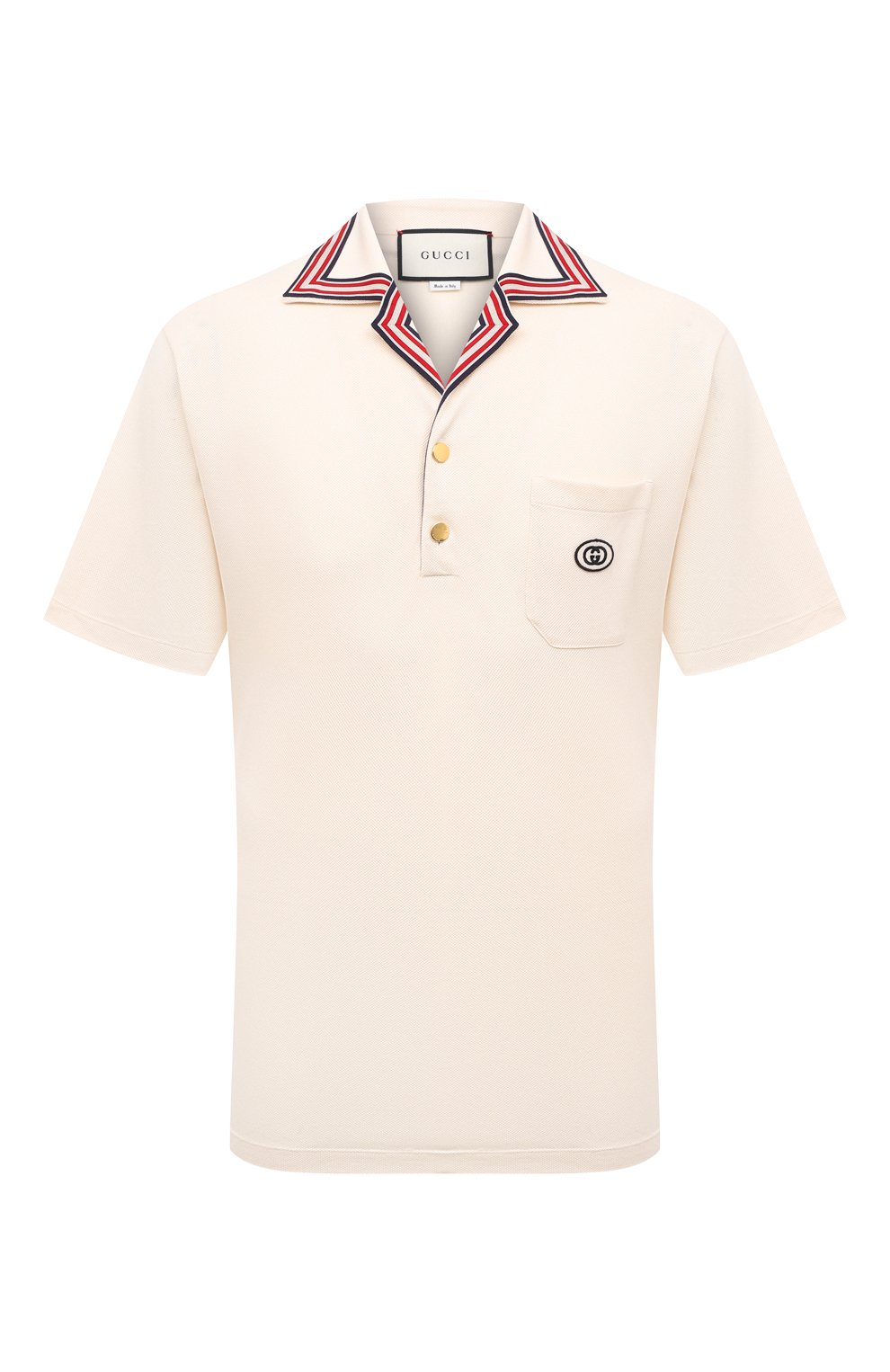 Хлопковое поло GUCCI, арт. 625351 XJCN3, фото 1