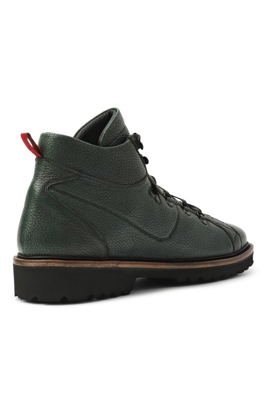 Кожаные ботинки Kiton USSA175N0012615 Зелёный  USSA175N0012615 Фото 5