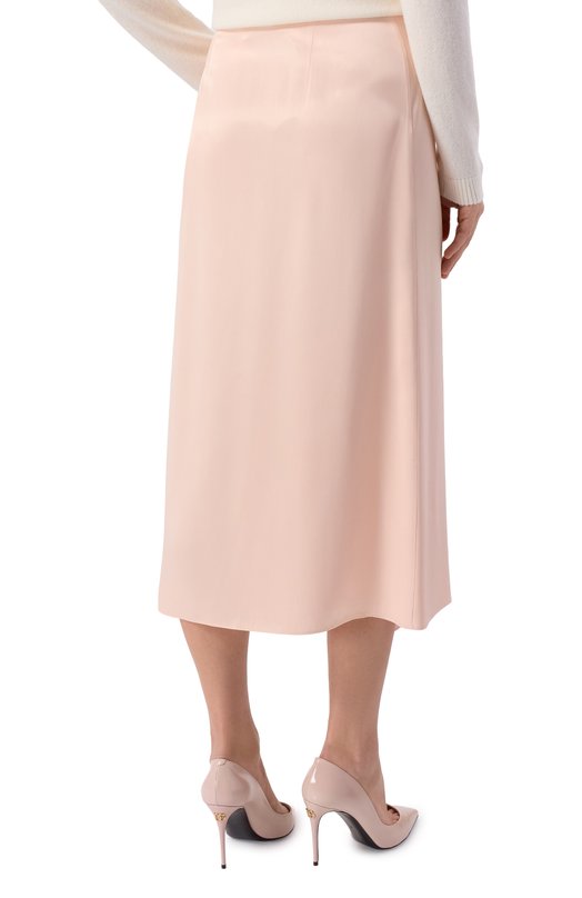 Атласная юбка BOSS 50552076 Розовый  50552076 Фото 4