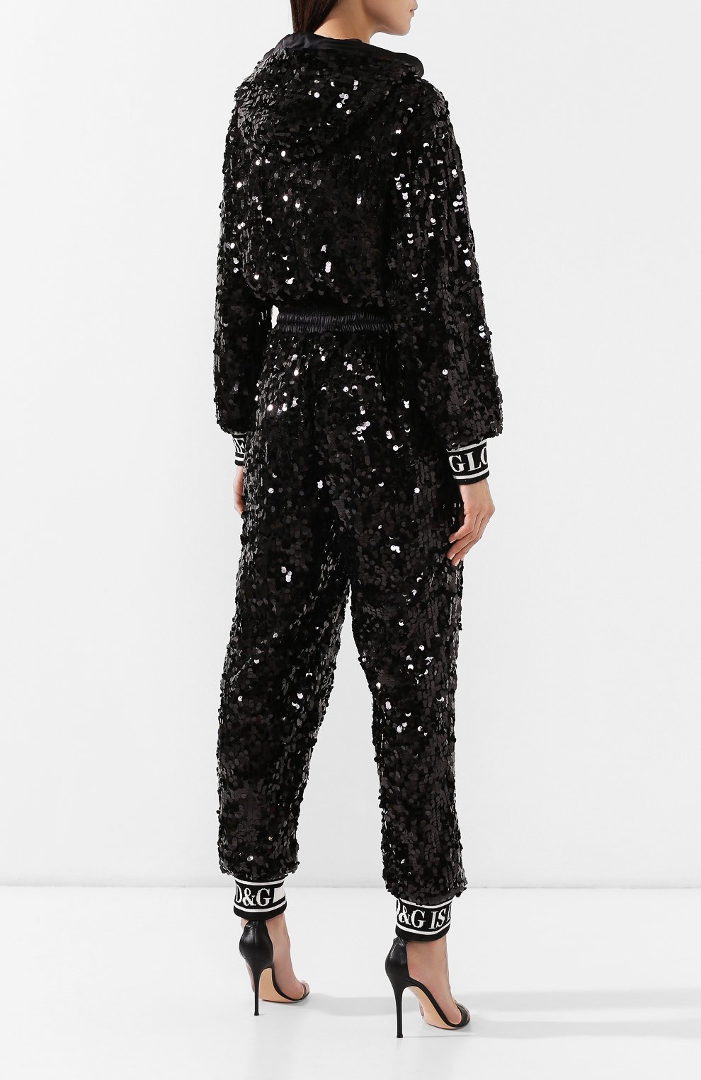 Комбинезон с пайетками DOLCE & GABBANA, арт. F6C5KT/FLSA8, фото 4