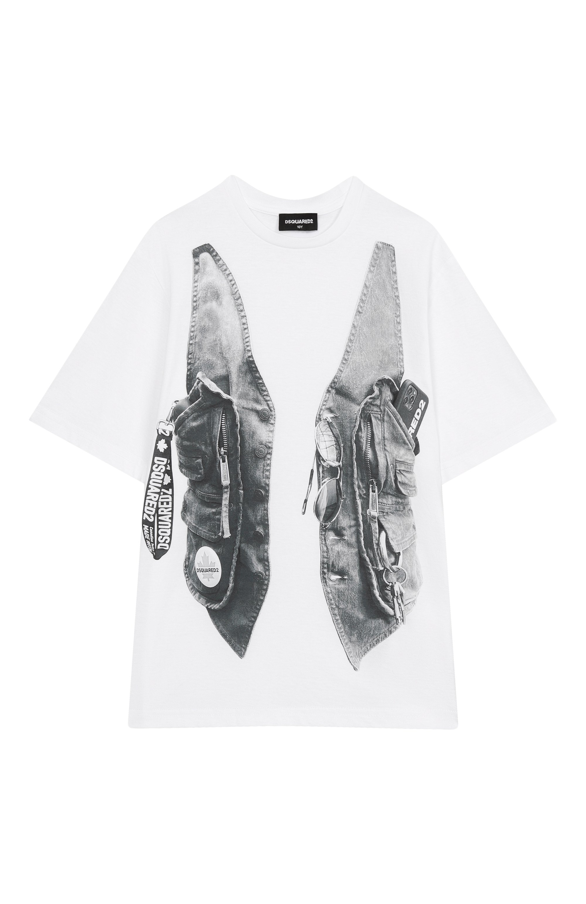 Хлопковая футболка DSQUARED2, арт. DQ2987/D0ACD, фото 1
