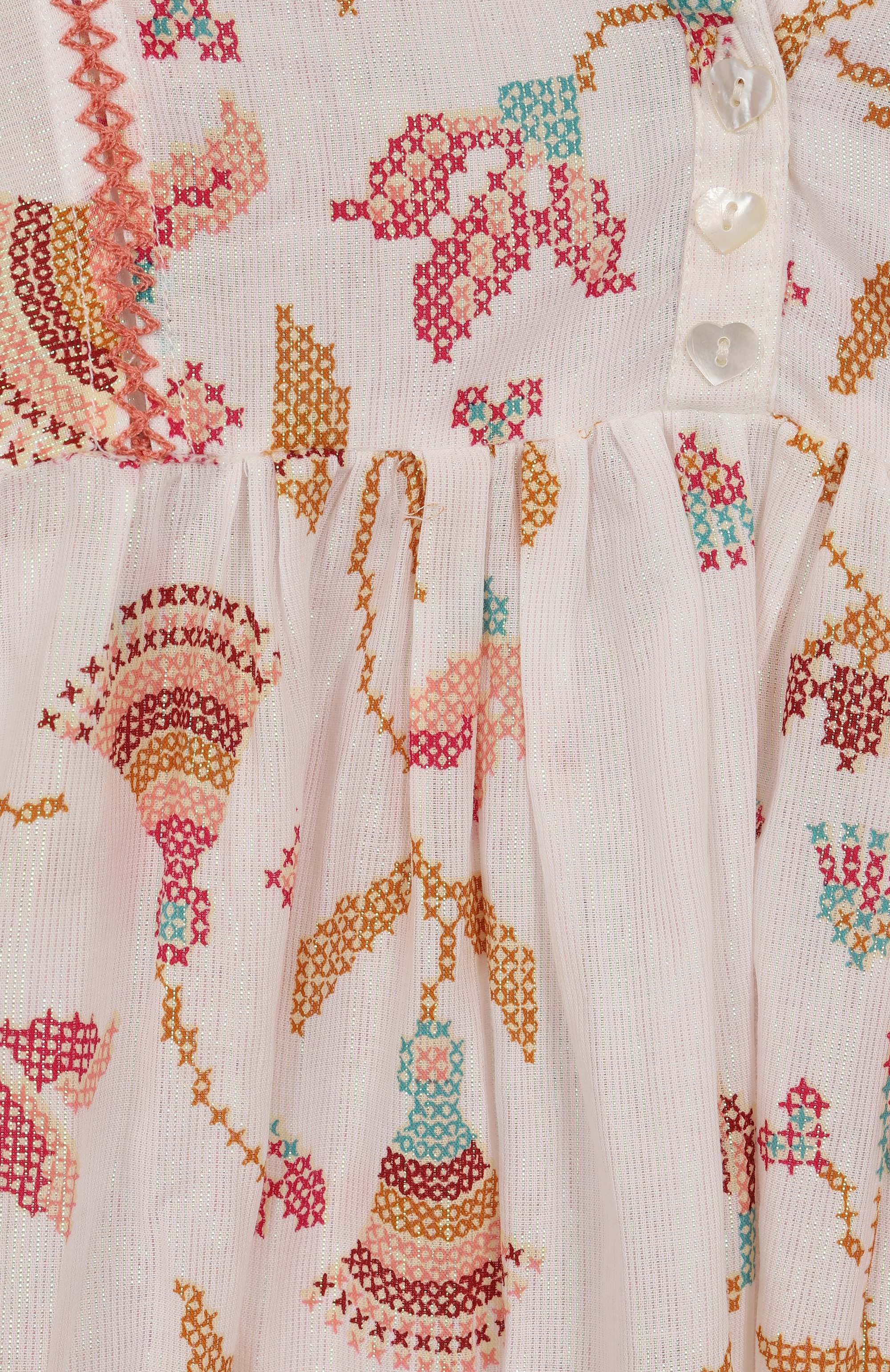 Хлопковое платье POUPETTE ST BARTH, арт. K4RS25NKYYP, фото 3