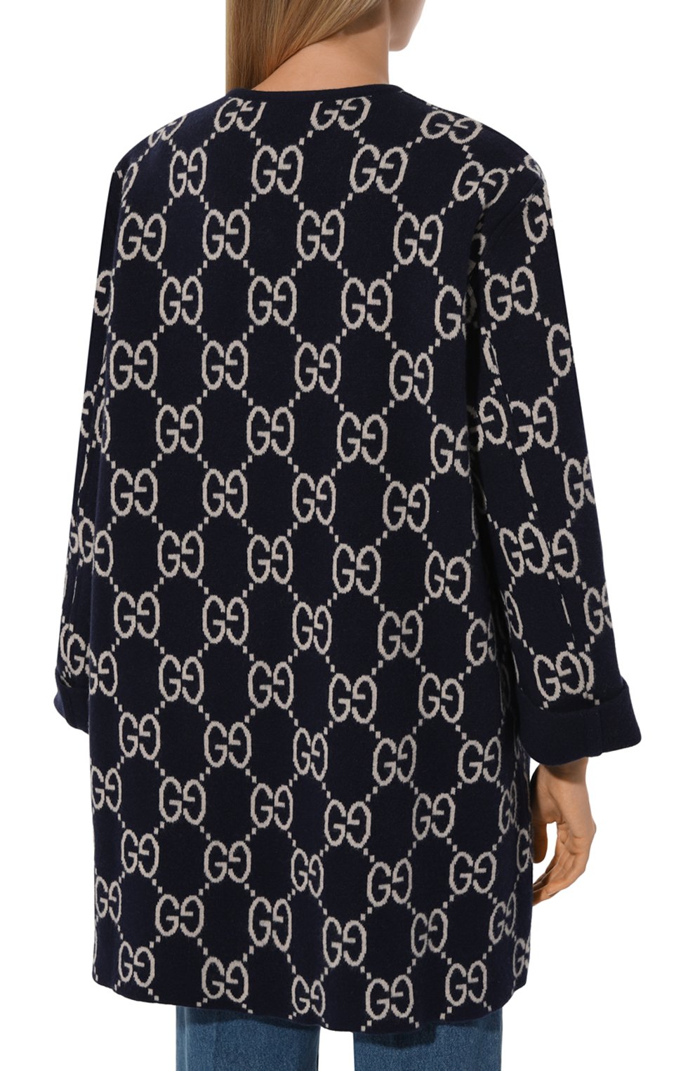 Шерстяной кардига н GUCCI, арт. 773902/XKDVC, фото 4
