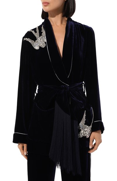 Бархатное кимоно YANINA, арт. T-2707, фото 3