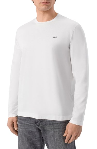 Хлопковый лонгслив PAUL&SHARK, арт. 26411018_001, фото 3