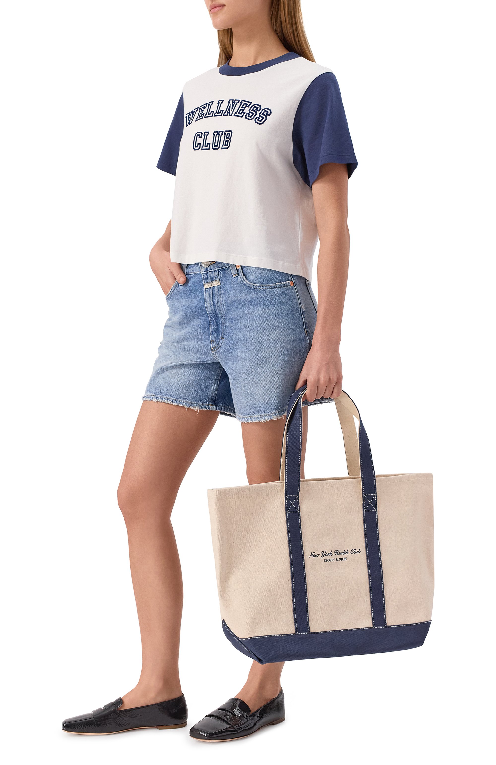 Сумка-тоут SPORTY AND RICH, арт. BA006514043BE06, фото 7