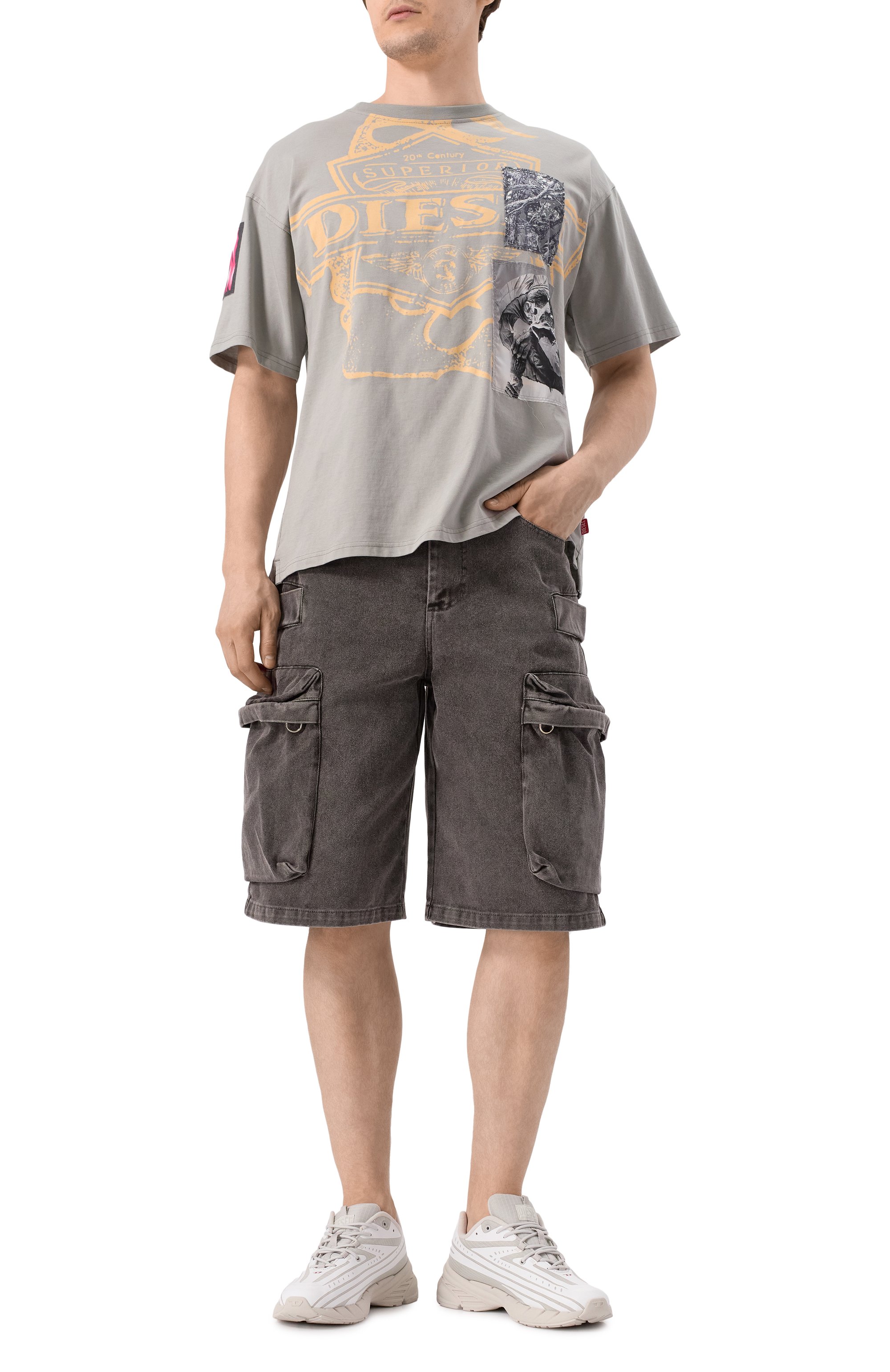 Джинсовые шорты DIEGO VENTURINO, арт. DVSRTCRGDENM, фото 2