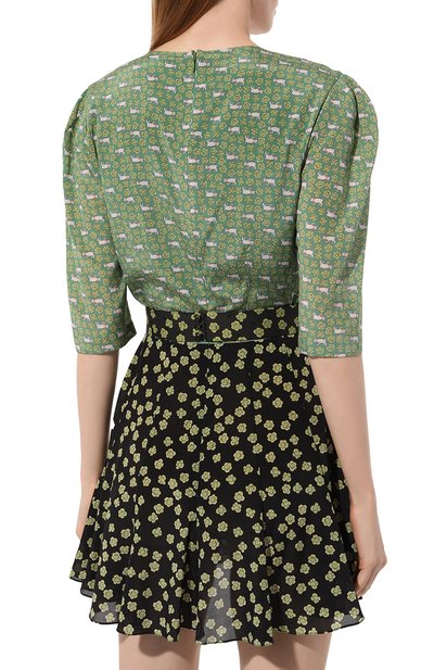 Шелковое платье ULYANA SERGEENKO, арт. ABC001SS22Ornella4639т21, фото 4