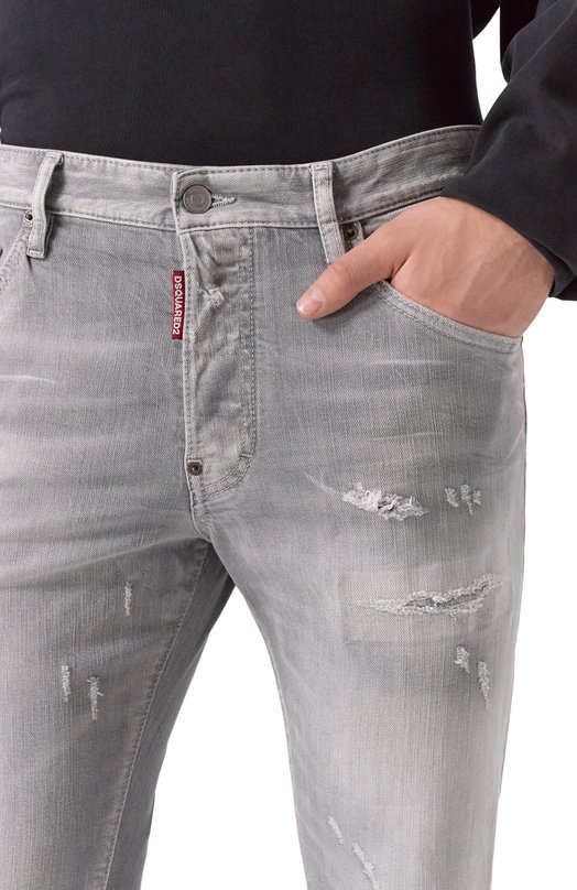 Джинсы Skater Dsquared2 S74LB1656/S30260 Серый  S74LB1656/S30260 Фото 5
