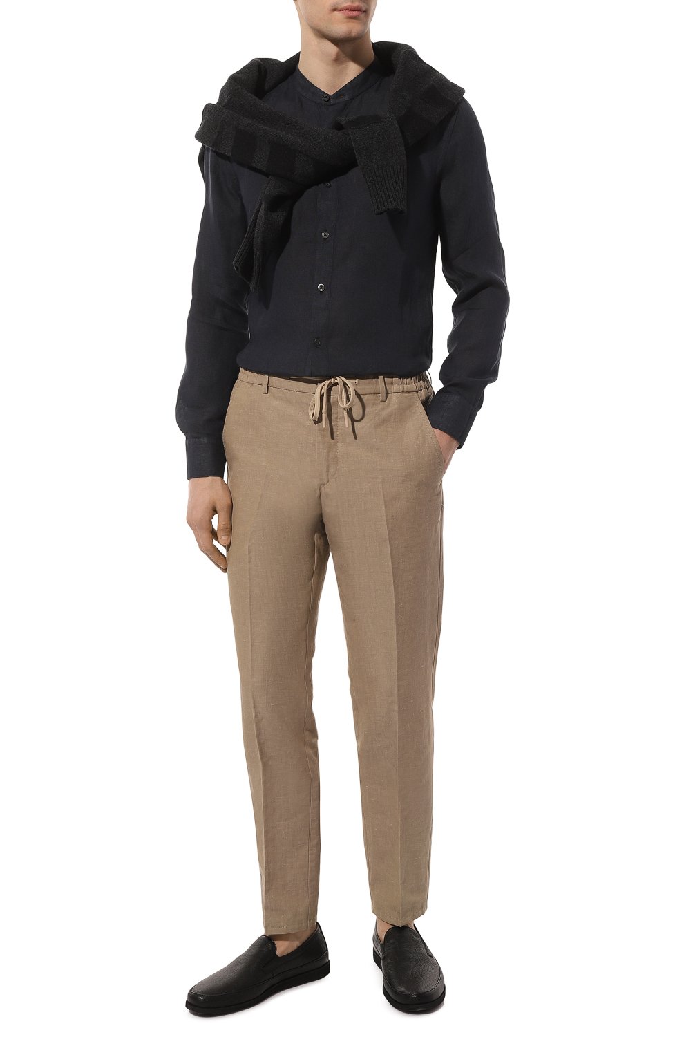 Льняная рубашка 120% LINO, арт. Y0M1159/0000115/000, фото 2