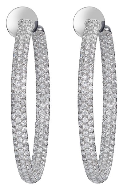 Женские серьги-кольца MERCURY, арт. ME22826/WG/HP2.00