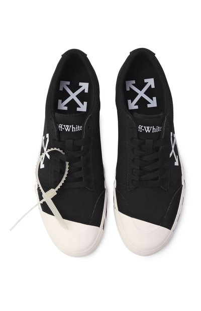 Текстильные кеды vulcanized undercut OFF-WHITE, арт. 0MIA2APC99FAB001, фото 5