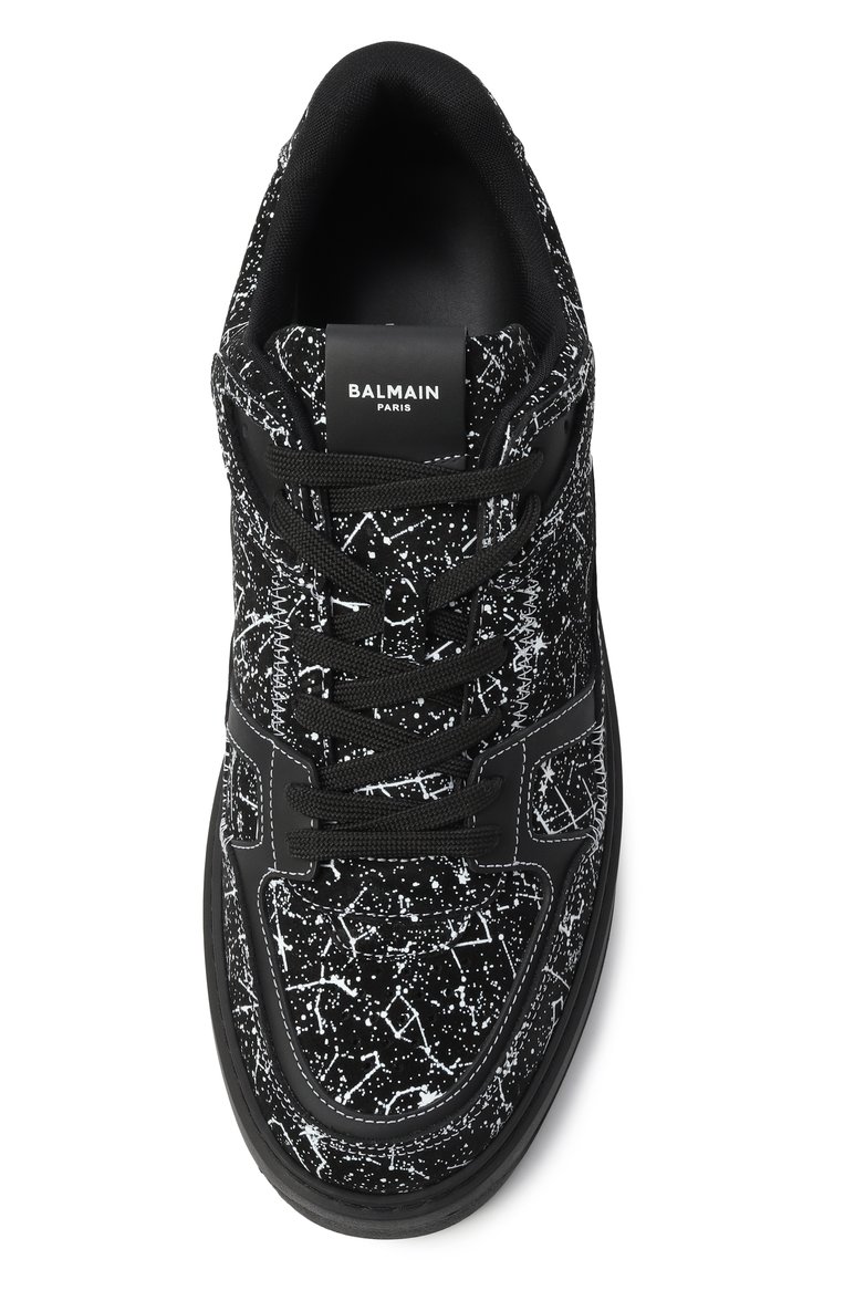 Замшевые кеды b-court skate BALMAIN, арт. EM0VI372/LSVG, фото 1