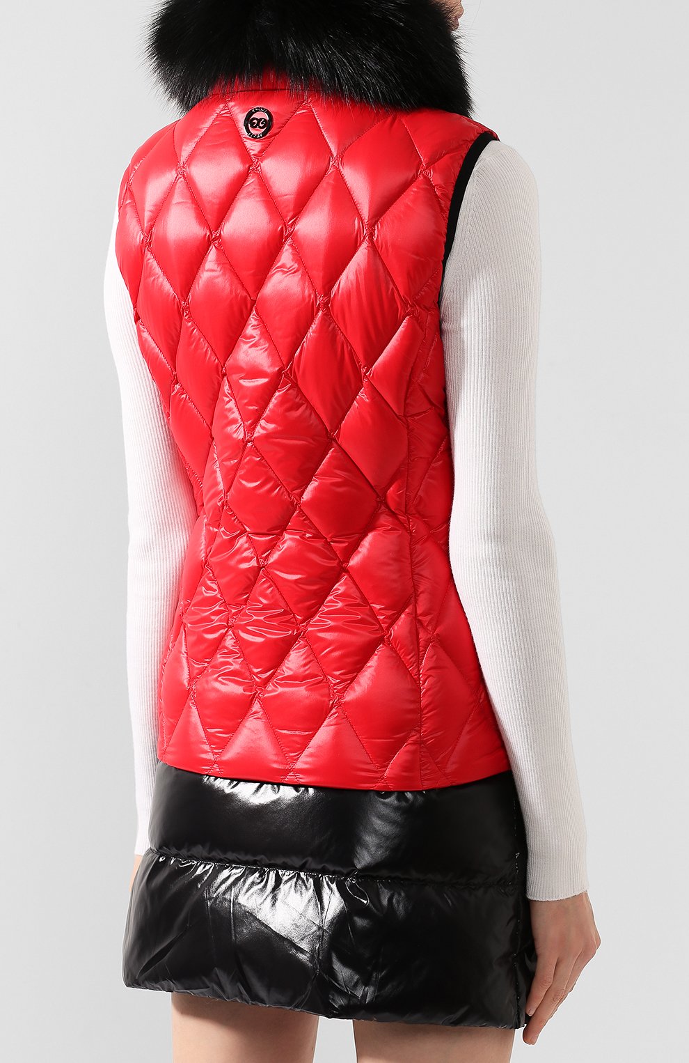 Пуховый жилет с меховой отделкой ESCADA SPORT, арт. 5031108, фото 4