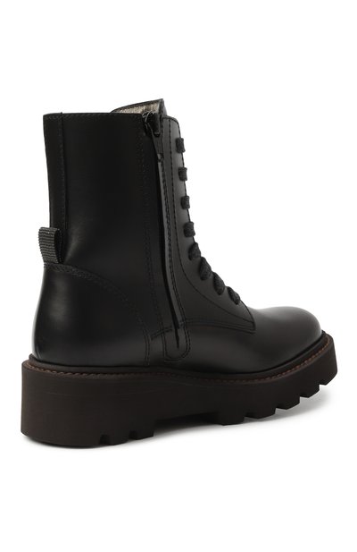 Кожаные ботинки BRUNELLO CUCINELLI, арт. BZ0LCZG422, фото 3