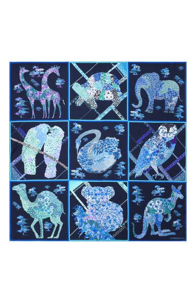 Шелковый платок FERRAGAMO, арт. 310217/785448, фото 5