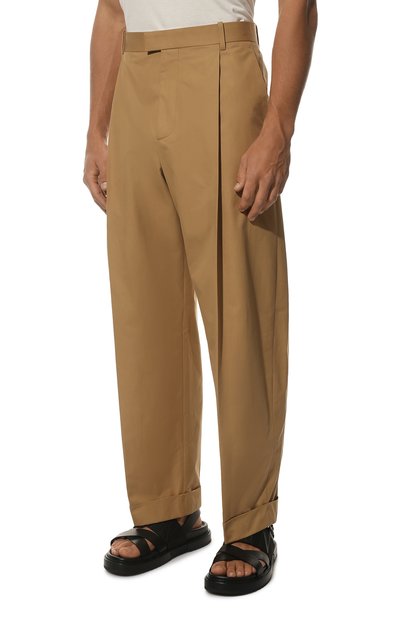 Хлопковые брюки BOTTEGA VENETA, арт. 685253/VKEC0, фото 3