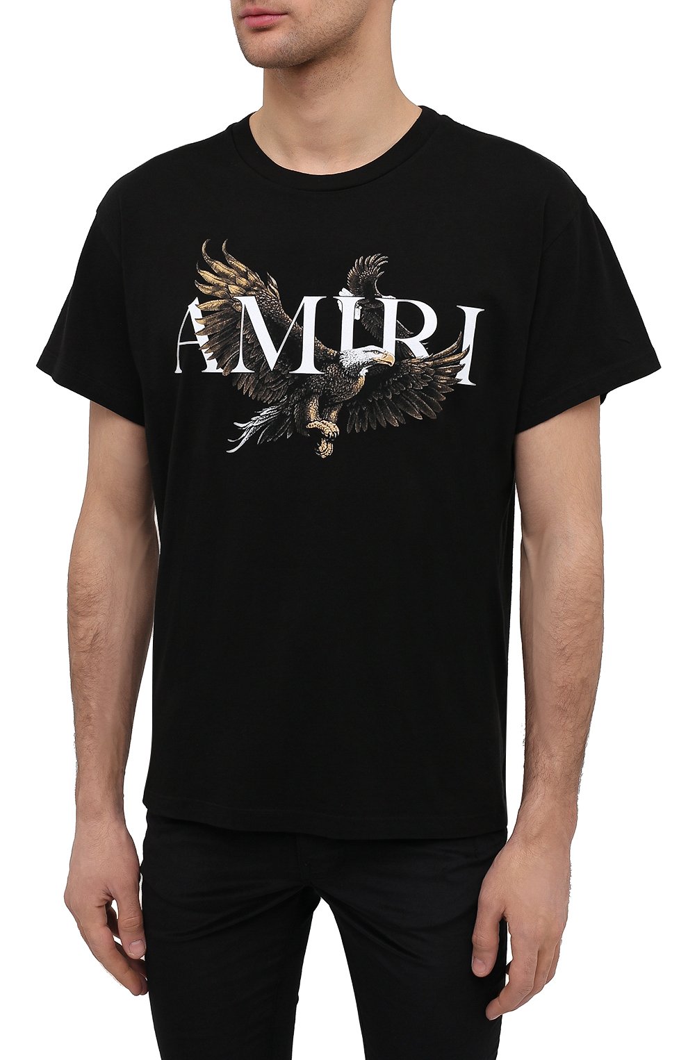 Хлопковая футболка AMIRI, арт. MJGT003-001, фото 3