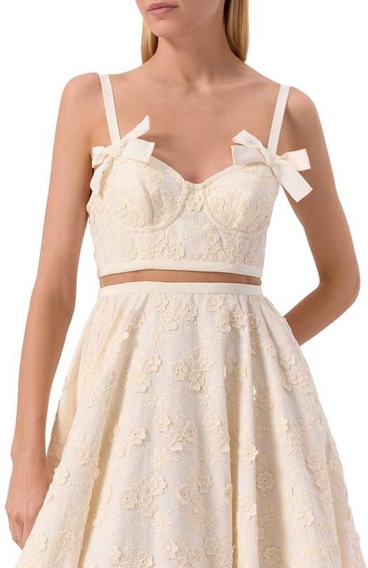 Платье Giambattista Valli 25SSPVTE5170-24EMB Кремовый  25SSPVTE5170-24EMB Фото 5